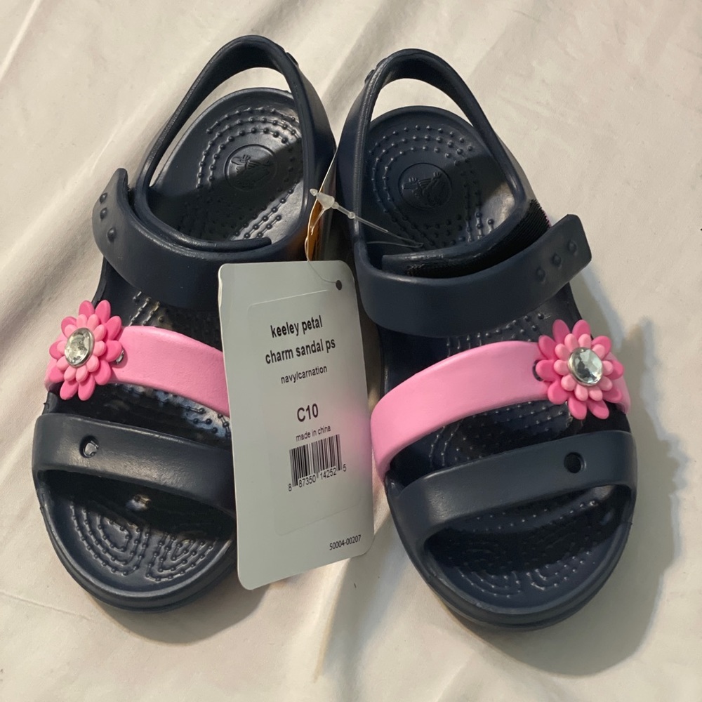 Girls' Keeley Petal Charm Sandal c10